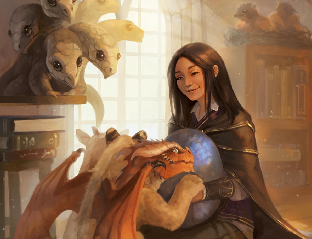 Metal Weave Games - Caretaker Warlock Full Page